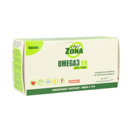 Enerzona Omega 3 RX 100 ml Pack de 3 Unidades Complemento Alimenticio Aceite de Pescado
