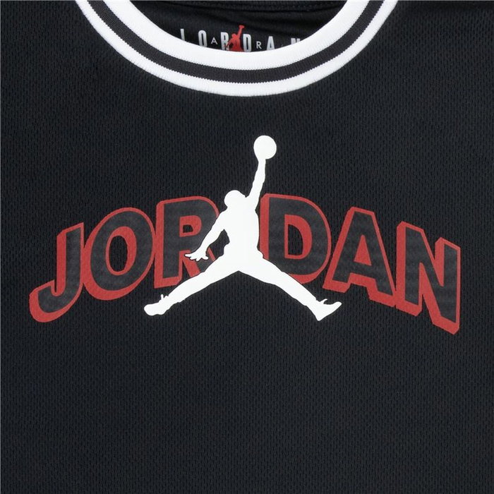 Conjunto Deportivo para Niños Jordan Negro