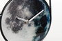DKD Home Decor Reloj de Pared Moderno Gris Hierro Cristal 4.5 x 60 x 20 cm (2 Unidades)