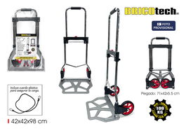 Inde Carro Multiuso 100Kg 42x42x98 cm (2 Unidades)