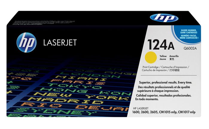 HP 124A Q6002A Amarillo