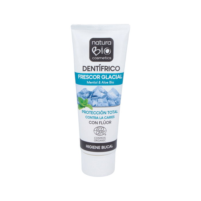 NATURABIO Dentífrico Frescor Glacial 75ml Mentol & Aloe Bio NATURABIO Dentífrico Frescor Glacial 75ml Mentol & Aloe Bio