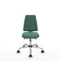 PIQUERAS Y CRESPO Silla de oficina Elche con mecanismo Asincro, Verde esmeralda