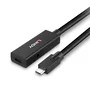 Lindy 43364 Cable de Extensión Activa USB 3.2 Gen 2 USB-C de 5m Negro