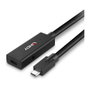 Lindy 43364 Cable de Extensión Activa USB 3.2 Gen 2 USB-C de 5m Negro