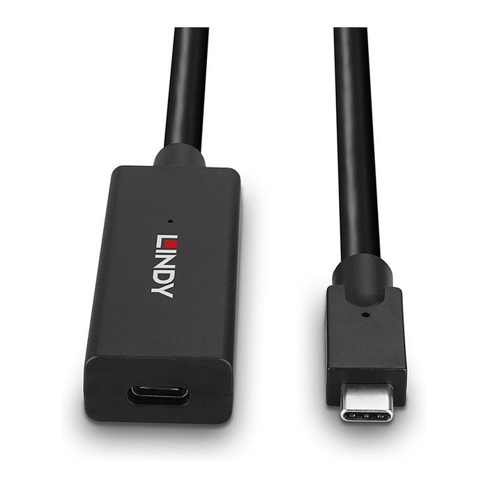 Lindy 43364 Cable de Extensión Activa USB 3.2 Gen 2 USB-C de 5m Negro Lindy 43364 Cable de Extensión Activa USB 3.2 Gen 2 USB-C de 5m Negro