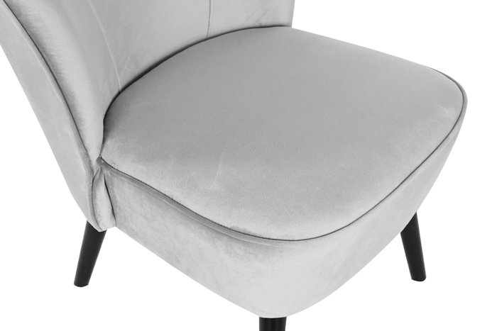 DKD Home Decor Butaca Gris Negro 66 x 76 x 59 cm Poliester y Madera