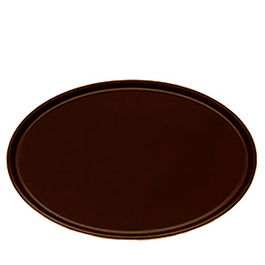 Cambro Bandeja Oval Antideslizante para Orfebrería 68.5 x 56 cm, Bandeja de Servicio