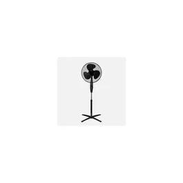 Fabrilamp Ventilador de pie 45W con 3 aspas y 3 velocidades negro