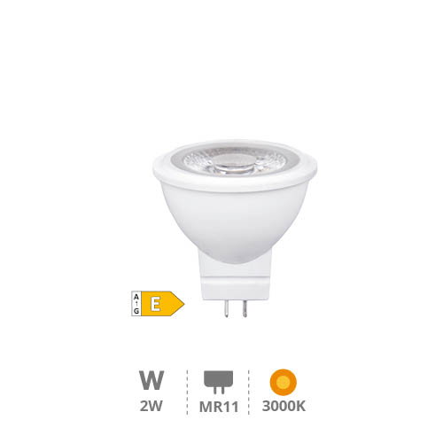 GSC Evolution Bombilla LED ultrabrillo 2W MR11 3000K GSC Evolution Bombilla LED ultrabrillo 2W MR11 3000K