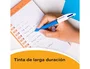Bic Bolígrafo de 4 Colores con Grip de Caucho Ergonómico