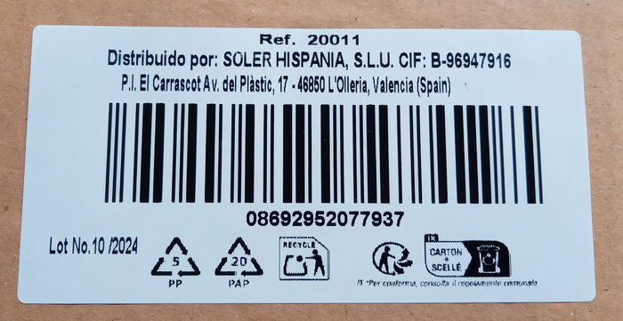 Lav Set 6 Vasos Pinta 340 cc (8 Cajas)