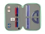 Safta Plumier Escolar Real Betis Balompié Preescolar Triple Cremallera, 37 Piezas, 195x125x55 mm