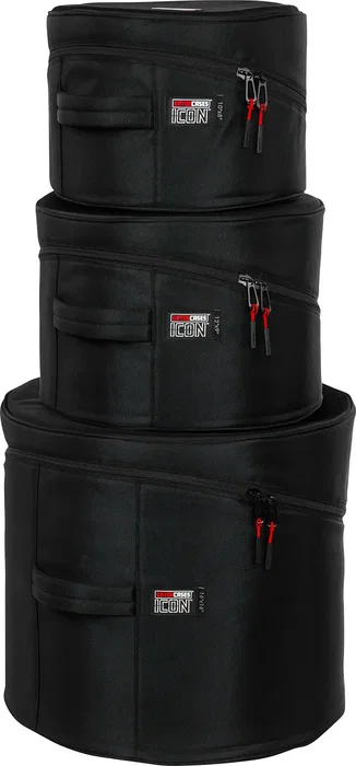 Gator Funda G-Icon Set Rock (4 Piezas) para Batería: Bombo 22"x18", Toms 10"x8", 12"x9", Floor Tom 16"x16"