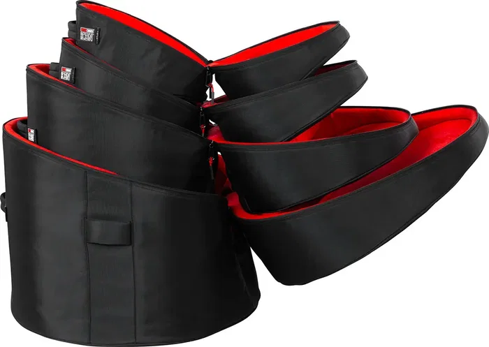 Gator Funda G-Icon Set Rock (4 Piezas) para Batería: Bombo 22"x18", Toms 10"x8", 12"x9", Floor Tom 16"x16"