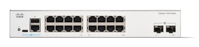 Cisco C1200-16T-2G Switch Gestionado L2/L3 16-Puerto Gigabit Ethernet Blanco