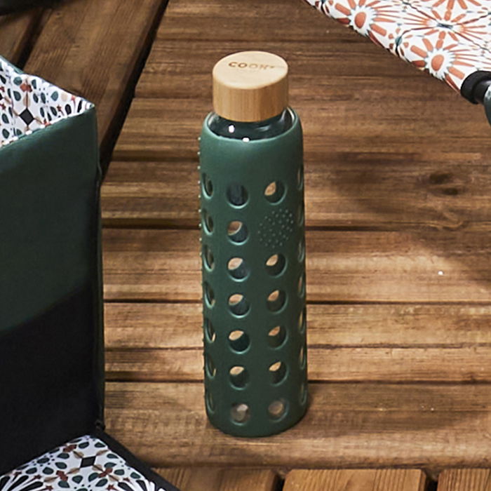 Cook Concept Botella de Vidrio con Silicona 580 Ml