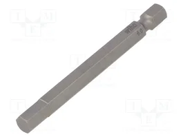 WIHA Punta de destornillador hexagonal HEX 6mm 1/4 pulgada 70mm