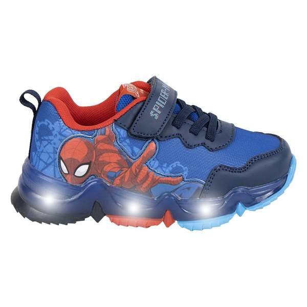 Cerdá Deportiva Suela Tpr Con Luces Spiderman T029 Niños Azul Talla 29