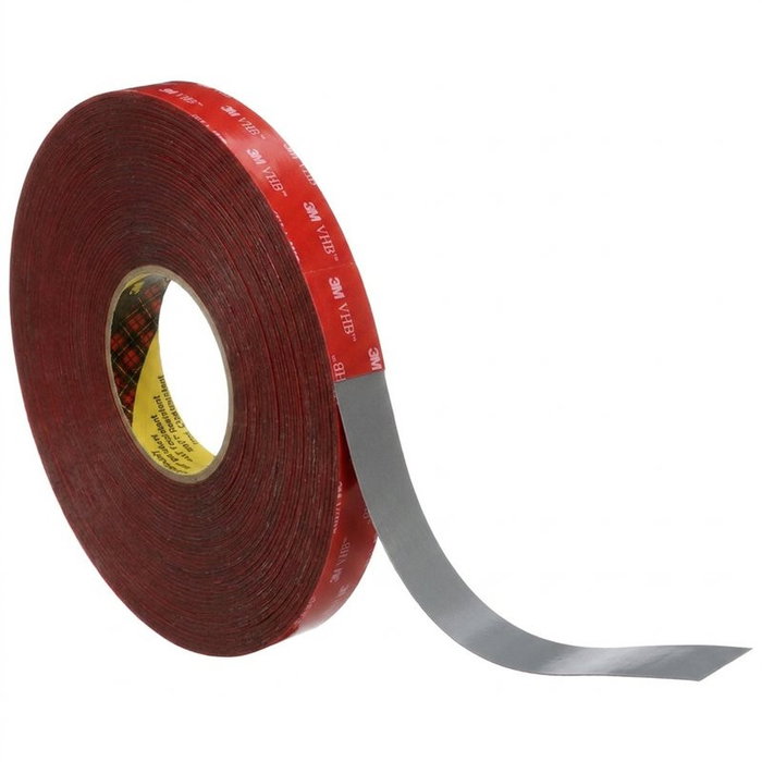 DUVER Cinta adhesiva doble cara 3M VHB Serie GPH Gris 0,6 mm DUVER Cinta adhesiva doble cara 3M VHB Serie GPH Gris 0,6 mm