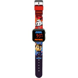 Kids Licensing Reloj LED Infantil Patrulla Canina Chase y Marshall Paw Patrol PW20003 +3 años