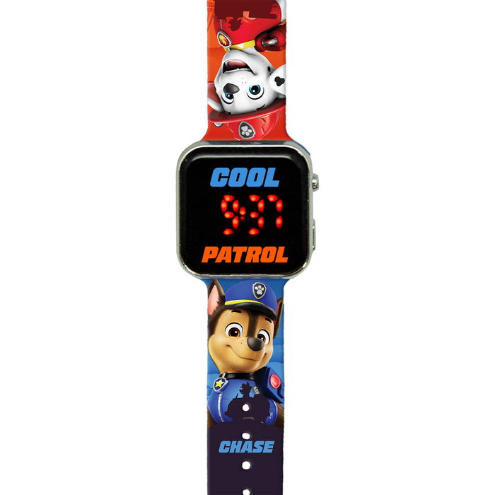Kids Licensing Reloj LED Infantil Patrulla Canina Chase y Marshall Paw Patrol PW20003 +3 años