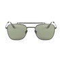 Belstaff BECKHAM-S130 Gafas de sol para hombre con montura negra y cristales verdes