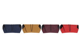DKD Home Decor Funda para Gafas PU Surtido de 4 Colores