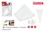 Privilege Set de 8 Mangas Pasteleras con 3 Boquillas (24 Unidades)