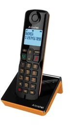 Alcatel S280 Duo DECT Negro/Naranja