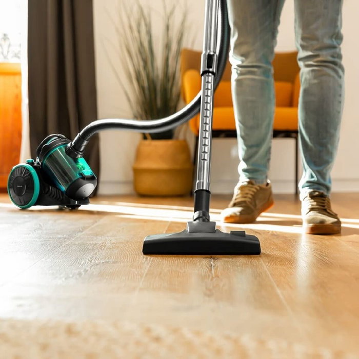 Aspirador Multiciclónico Cecotec Conga Rockstar Multicyclonic XL Animal Negro 800 W Aspirador Multiciclónico Cecotec Conga Rockstar Multicyclonic XL Animal Negro 800 W