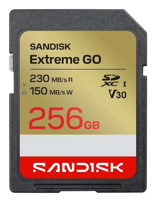 Sandisk Extreme GO 256GB SDXC UHS-I Sandisk Extreme GO 256GB SDXC UHS-I