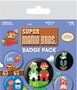 Super Mario Bros. Pack 5 Chapas