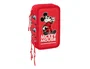 Safta Plumier Mickey Mouse Racing Triple Cremallera 37 Piezas