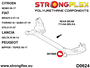 StrongFlex Kit de Silentblocks SPORT para Suspensión Delantera y Eje 066078A