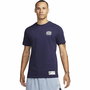 Camiseta de baloncesto Nike Gianni Azul oscuro L