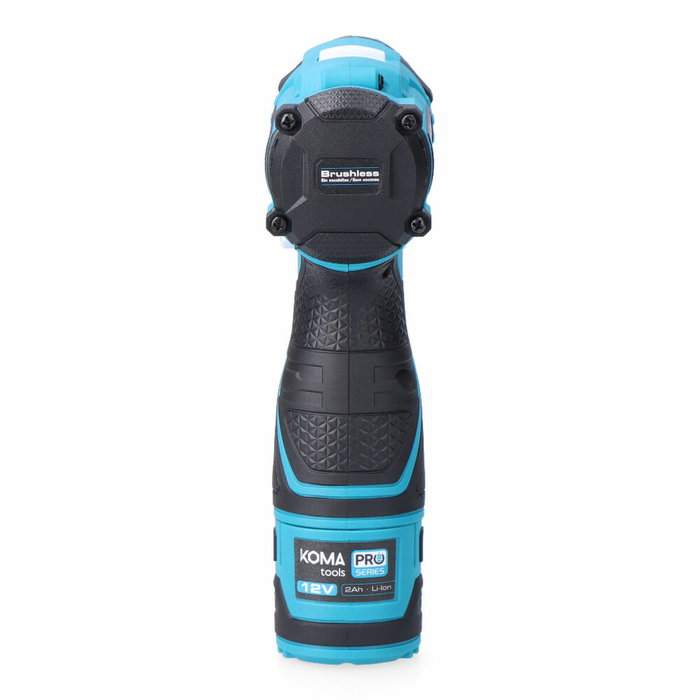 Koma Tools Kit Taladro Percutor Brushless 12 V con Accesorios Koma Tools Kit Taladro Percutor Brushless 12 V con Accesorios