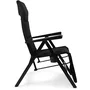 Dometic Gardina Lounger Tumbona Reclinable Negra