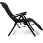 Dometic Gardina Lounger Tumbona Reclinable Negra