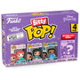 FUNKO Disney Princesas Ariel Bitty POP Figuras Coleccionables con Base Acrílica Misteriosa - Pack de 4