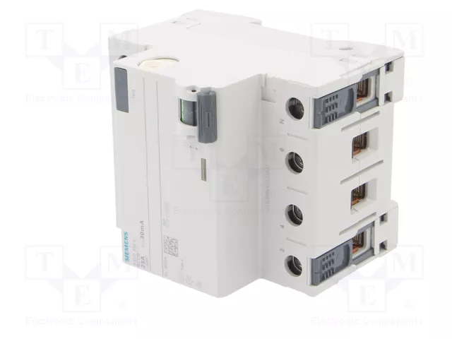 SIEMENS 5SV3342-6 Interruptor diferencial 25A 30mA 3+N SIEMENS 5SV3342-6 Interruptor diferencial 25A 30mA 3+N