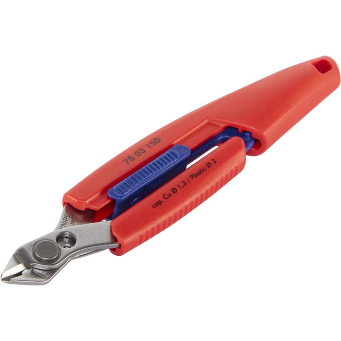 Knipex Slim Knips 78 03 150 Alicates de corte de precisión en acero quirúrgico INOX