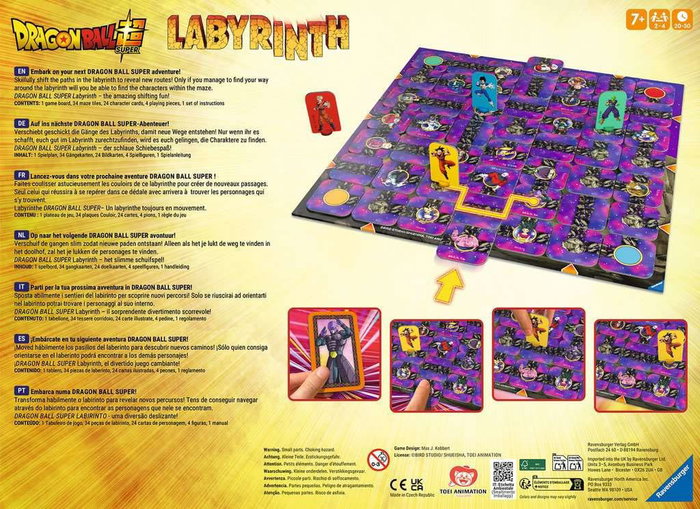 Ravensburger Juego de Mesa Labyrinth Dragon Ball Super