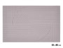 GIFTDECOR Felpudo Rectangular Gris 50x80cm