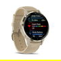 Garmin 010-02785-55 Venu 3S 41mm french gray soft gold