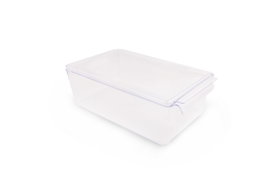 Hermia Set Organizador Frigorífico 3 Piezas Transparente Plástico 20x32.5x10cm