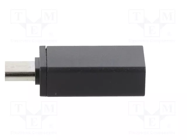 Gembird Adaptador USB 3.0 tipo C (macho) a tipo A (hembra) A-USB3-CMAF-01 Negro