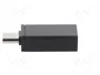 Gembird Adaptador USB 3.0 tipo C (macho) a tipo A (hembra) A-USB3-CMAF-01 Negro