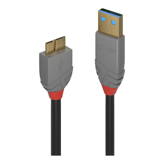Lindy Cable USB 3.2 Gen 1 USB A a Micro-USB B, 0,5 m, Negro Lindy Cable USB 3.2 Gen 1 USB A a Micro-USB B, 0,5 m, Negro