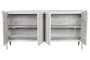 DKD Home Decor Buffet de Mango Blanco 193x47x84,5 cm
